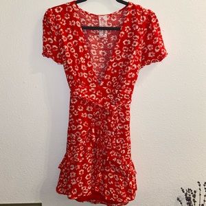 Summer Mini Ruffle dress